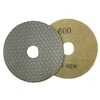 4 in. 600-Grit Electroplated Diamond Polishing Pads