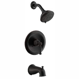 Fairway Single-Handle 3-Spray Tub and Shower Faucet in Bronze (Valve Included)
