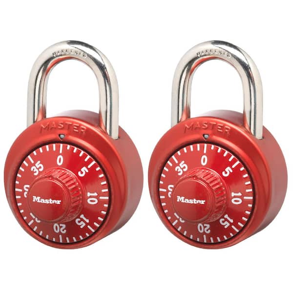 4-digit combination padlocks Weatherproof security Travel bag/Locker/Gym Int/Out 