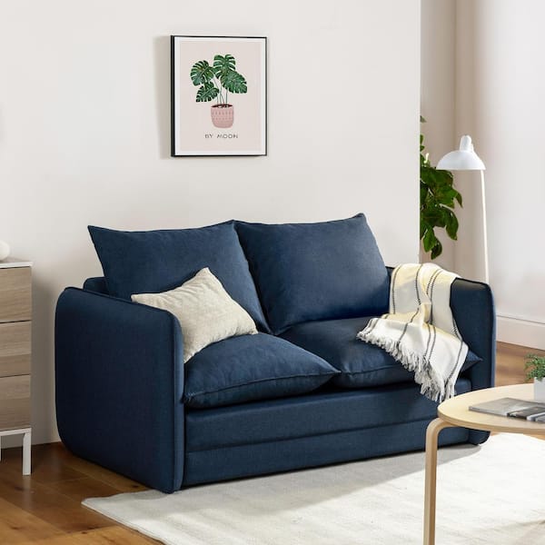 Navy deals sleeper sofa