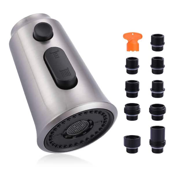 1/2 in. Kitchen Faucets Head in Brushed Nickel