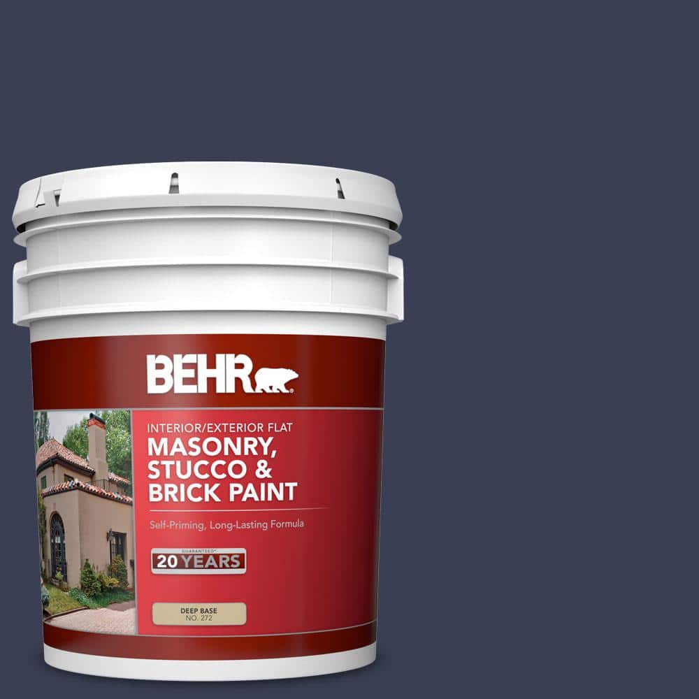 5 gal. Home Decorators Collection #HDC-CL-26A Indigo Ink Flat Interior/Exte