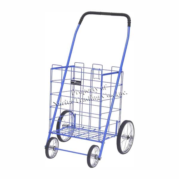 Easy Wheels Mitey Shopping Cart in Blue