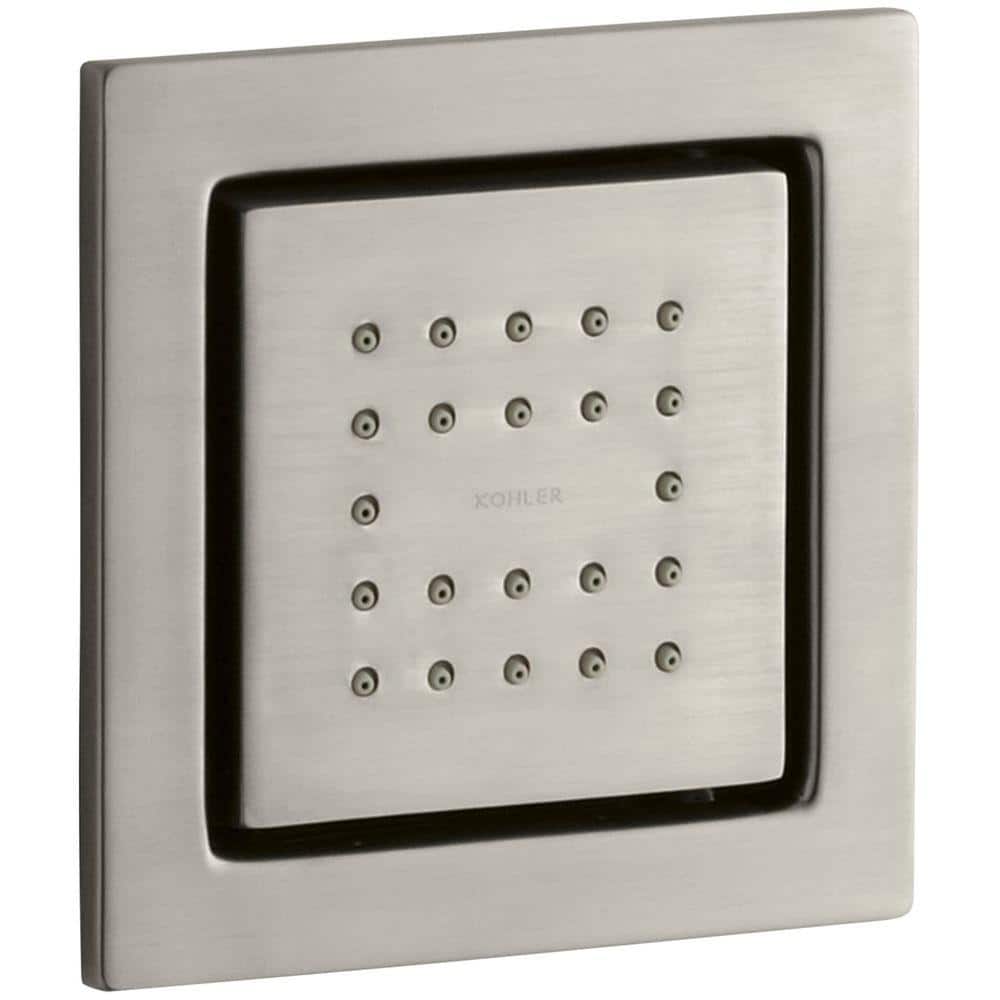 WaterTile 22-Nozzle Body Sprayer in Vibrant Brushed Nickel