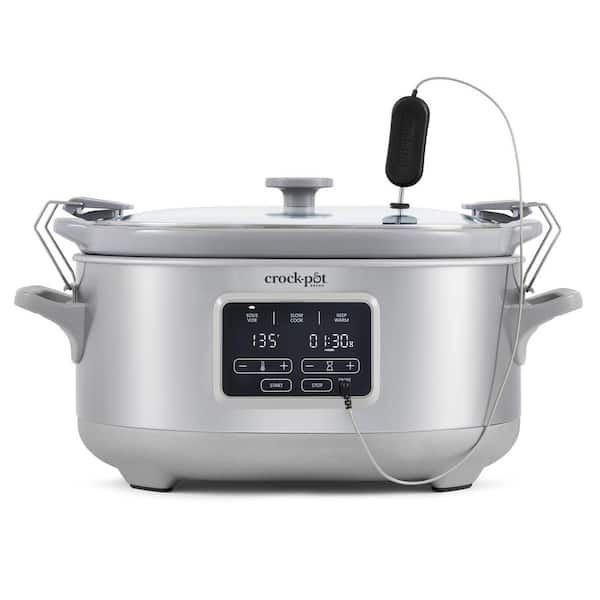 7 qt. Stainless Steel Slow Cooker with Sous Vide