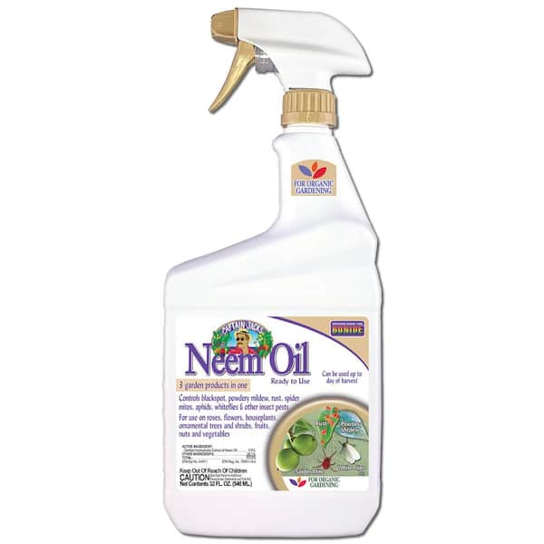 Bonide 32 oz. Neem Oil Fungicide, Miticide and Insecticide Ready-To-Use