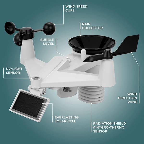 Ambient Weather WS-2902 Smart Wifi Weather Station with WiFi