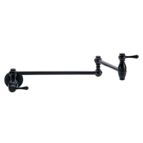 Danze Opulence Wall-Mounted Potfiller in Satin Black