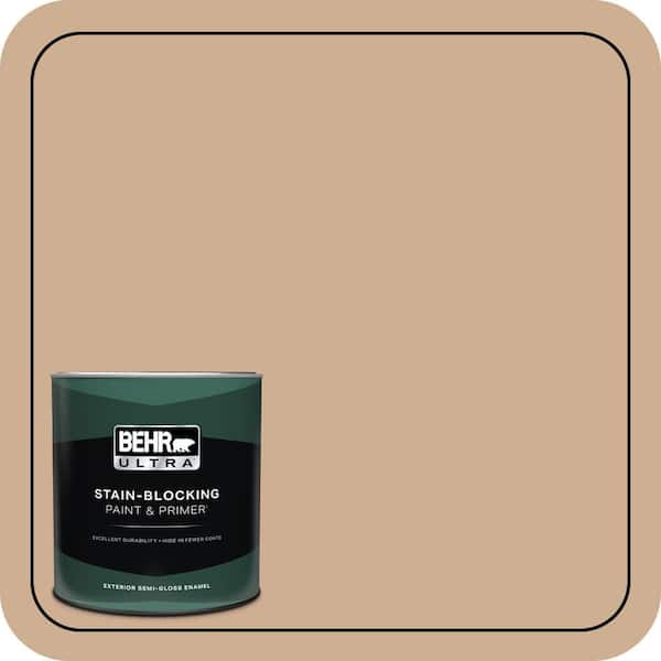 BEHR ULTRA 1 qt. #PPF-42 Gathering Place Semi-Gloss Enamel Exterior Paint & Primer