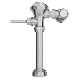 Ultima Manual Toilet 1.6 GPF Diaphragm-Type 27 in. Rough-In Valve in Polished Chrome