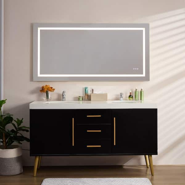 40個セット ZXDDMS 60 in. W x 30 in. H Smart Rectangular Aluminum Frameless