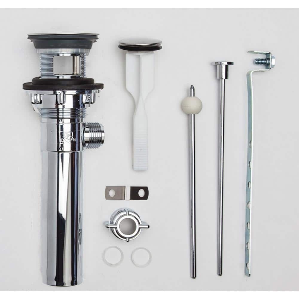 "ClogFREE Never Clog Pop-Up Drain, Magnetic Stopper, Chrome ABS Body w/ Overflow, 1.6-2"" Sink Hole, Chrome" price history on PriceWatchPro