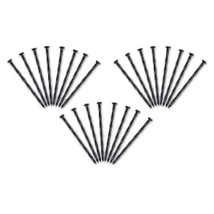 ProFlex 10 in. Metal Round Landscape Anchoring Spikes (45 Per Pack)  1989S-45C - The Home Depot