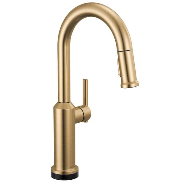 Cordova Touch2O Touchless Gold Champagne Bronze Single Handle Bar Faucet