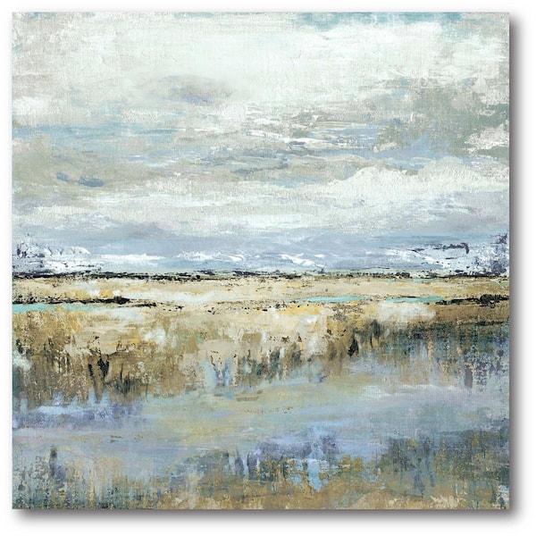 Courtside Market Coastal Marsh Gallery-Wrapped Canvas Wall Art, 30 in. x30 in.