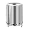 Karl home 9.7 in. H Stainless Steel Smokeless Stove with Storage Bag and Folding Legs 626847791576