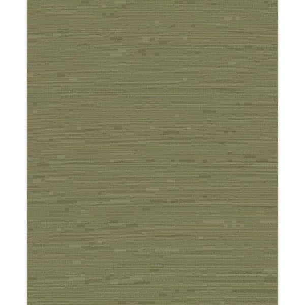 A-Street Prints Kira Sage Hemp Grasscloth Wallpaper Sample