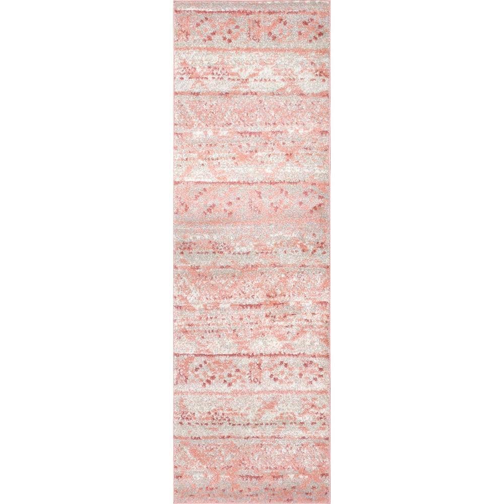 nuLOOM Sunniva Pink 2 ft. x 6 ft. Moroccan Runner Rug ACSD04A-206 - The  Home Depot