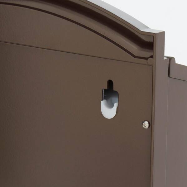 thumbnail image 2 of Polar Aurora Mailbox Cast Aluminum Bronze Mail Box Postal Box Security 2 of 13
