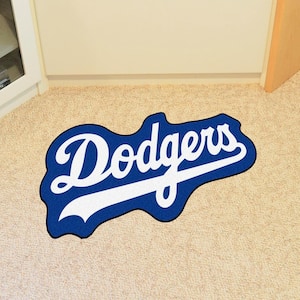 FANMATS MLB Los Angeles Dodgers Photorealistic 27 in. Round Baseball Mat  6524 - The Home Depot
