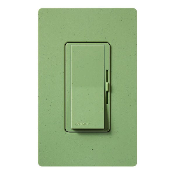 Lutron Diva Dimmer Switch for Incandescent and Halogen Bulbs, 600-Watt/Single Pole, Greenbriar (DVSC-600P-GB)