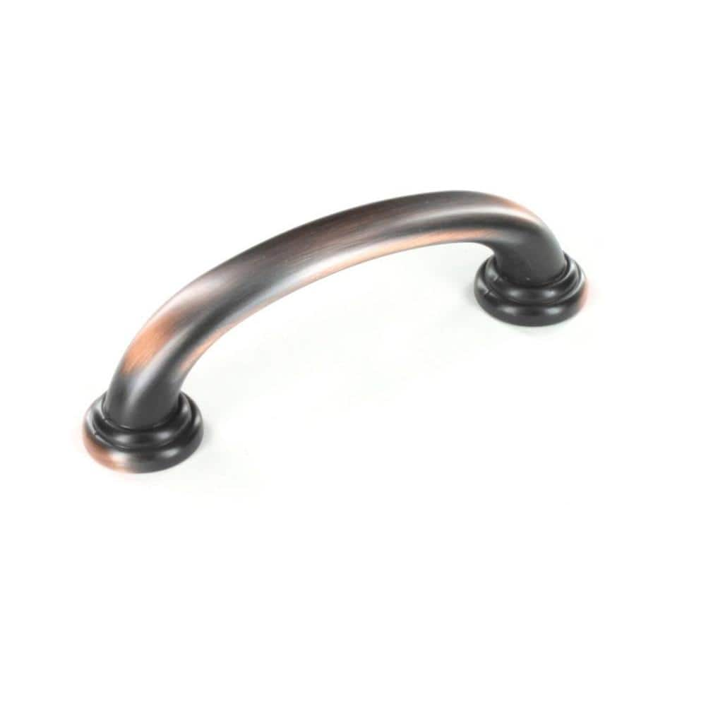 HICKORY HARDWARE Zephyr 3 in. Center-to-Center Oil-Rubbed Bronze Pull ...