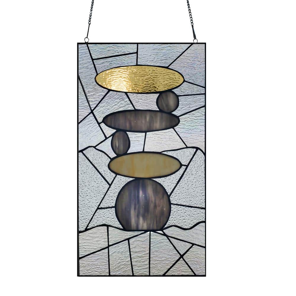 Stained Glass Hardware - Hanging with Fishing Line 