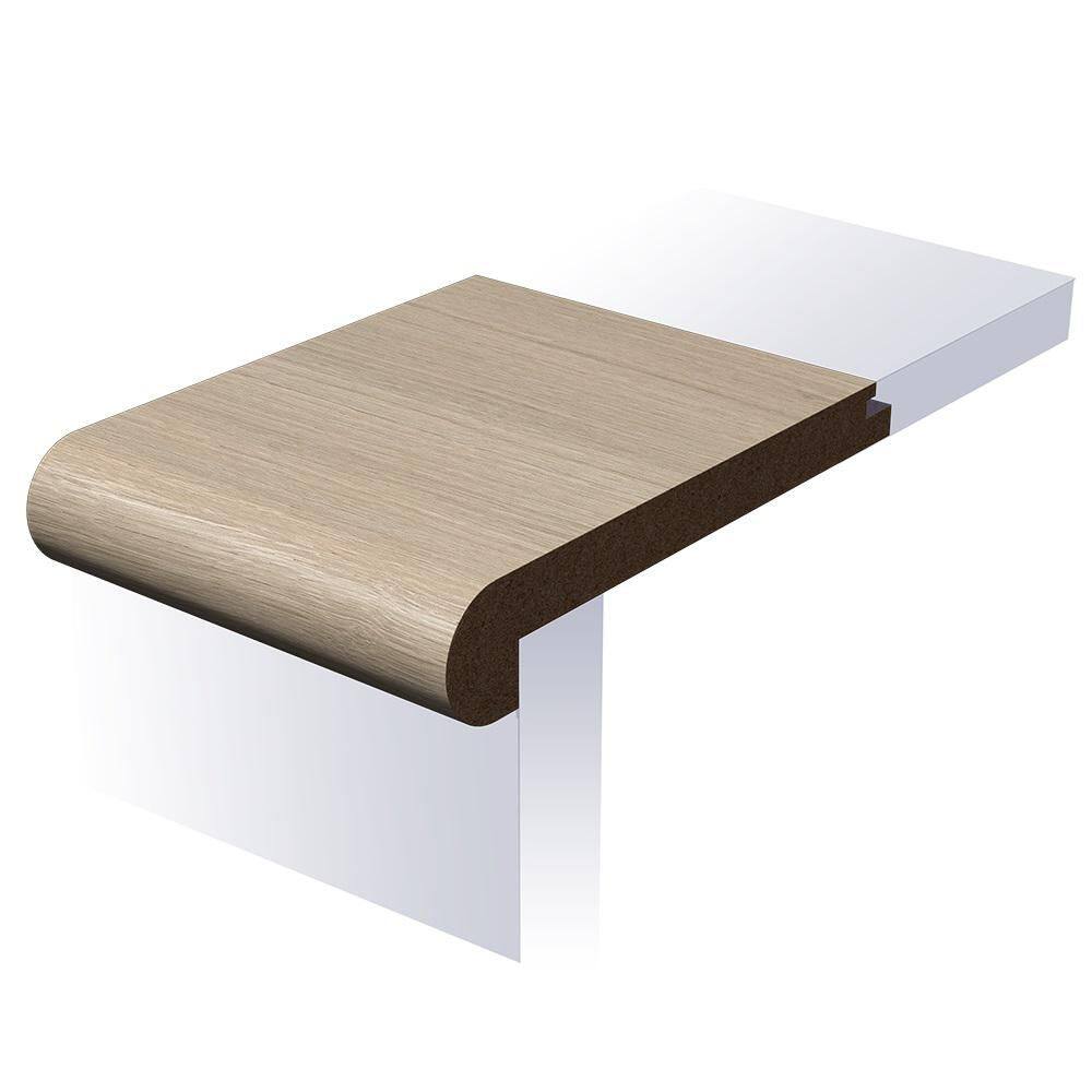Sunny Coronado Flush Stair Nose 0.95 in. T x 4.47 in. W x 94 in. L Smooth Wood Look Laminate Moulding/Trim price history on PriceWatchPro