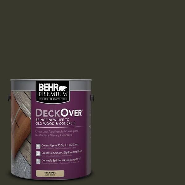BEHR Premium DeckOver 1 gal. #SC-108 Forest Solid Color Exterior Wood and Concrete Coating