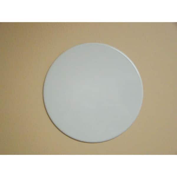 Recessed Lighting Trim 6 Inch White Can Light Round With Blank-Up Cover Plate 