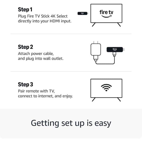 Amazon Fire TV Stick 4K Select , Start Streaming in 4K, AI-Powered