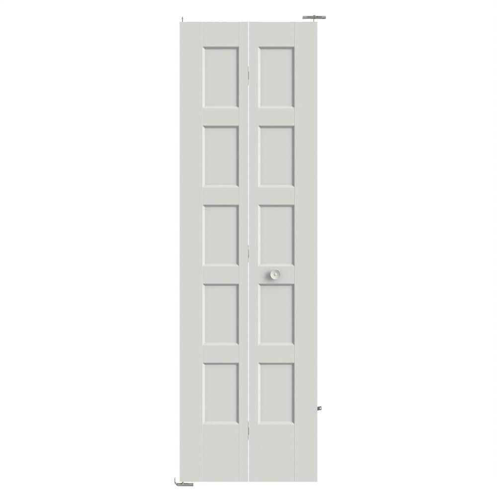 Masonite 24 in. x 80 in. 5-Panel Bayshore Hollow Core Ultra-Pure