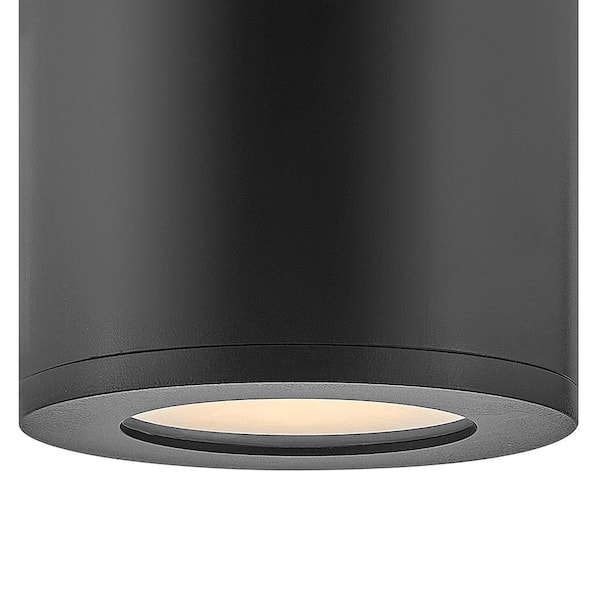 HINKLEY - Silo 5.0 in. 1-Light Black Flush Mount
