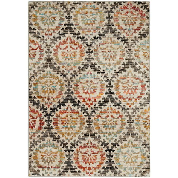 Home Decorators Collection Sondra Oyster 4 ft. x 6 ft. Area Rug