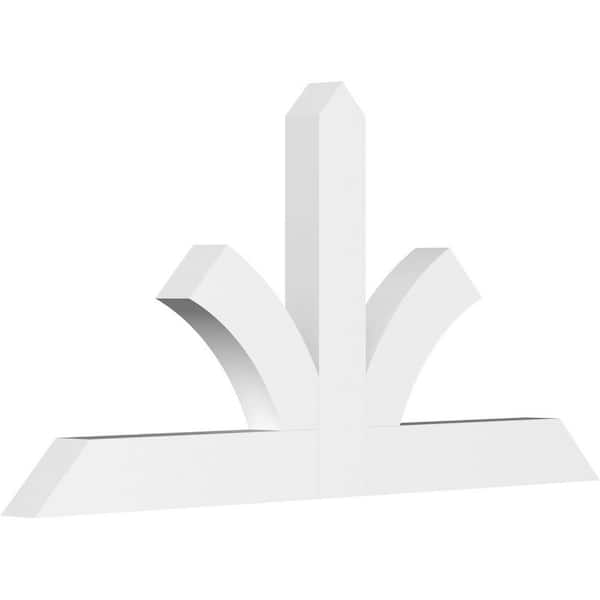 Ekena Millwork Richland 72 in. W x 36 in. H x 4 in. D Signature Polyurethane Bracket
