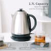 Buydeem 0.63 qt. Stainless Steel Electric Tea Kettle N1SB8JOVD