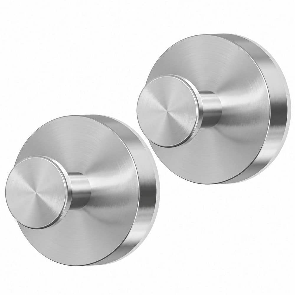 Suction Cup Hook J-Hook Robe/Towel Hook in Silver Reusable Removable Strong Load-Bearing for Towel Shower Wall 2-Pack price history on PriceWatchPro