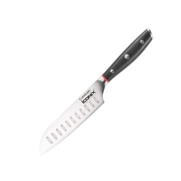 Cuisine::pro ICONIX 5 in. Steel Full Tang Santoku Knife