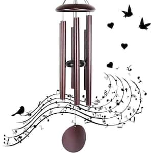 36 in. Outdoor Metal Wind Chime with Deep Soothing Tone Perfect Gift for Garden