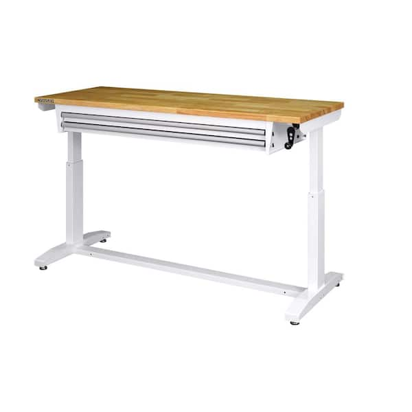 husky 62 adjustable work table