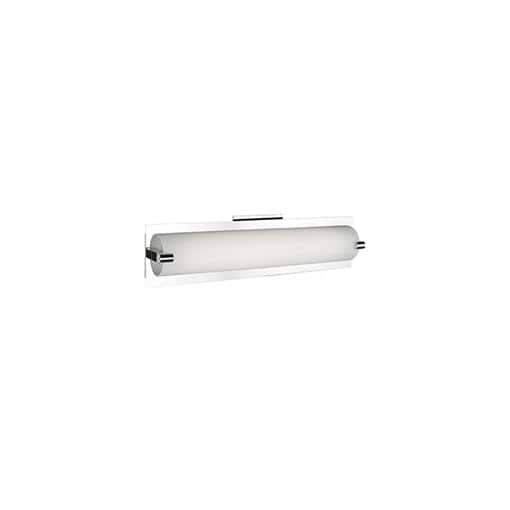 18-Inch Chrome LED Vanity Light with Opal Glass Shade