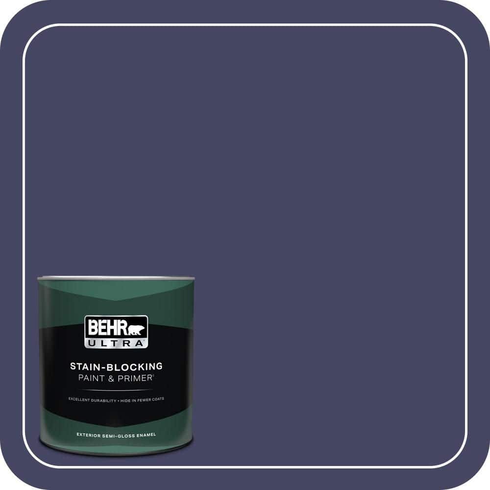 1 qt. #S-H-630 Lunar Eclipse Semi-Gloss Enamel Exterior Paint & Primer price history on PriceWatchPro