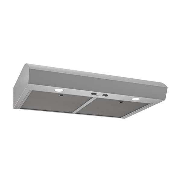 MTR Series 30 in. 350 Max Blower CFM, Convertible Under Cabinet Range Hood, Stainless Steel, ENERGY STAR