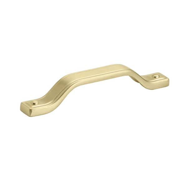 Cherry Series 12-5/8 in 320 mm Brushed Solid Gold Kitchen Hardware Modern  Door Pulls Cupboard Drawer Pull Handles - 5 Pack 