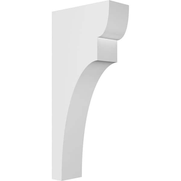 Ekena Millwork Yorktown 5.5 in. W x 28 in. H x 12 in. D Signature Urethane Polyurethane Corbel