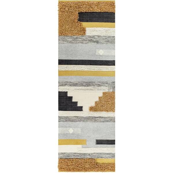 Artistic Weavers Acacia Brown Crochet 3 ft. x 8 ft. Runner Outdoor Area Rug