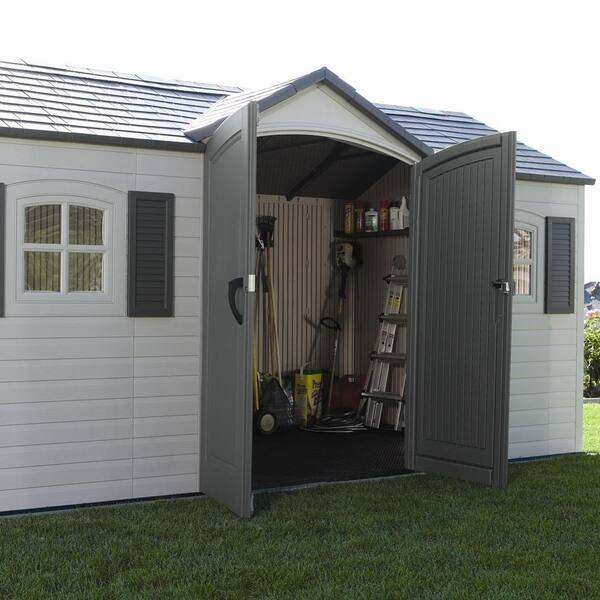 Lifetime 15 ft. x 8 ft. Outdoor Garden Shed