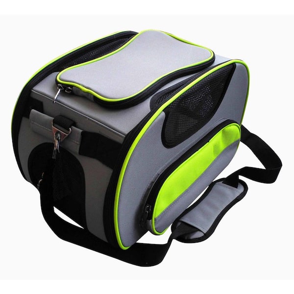 PET LIFE Airline Approved Sky-Max Modern Collapsible Pet Carrier