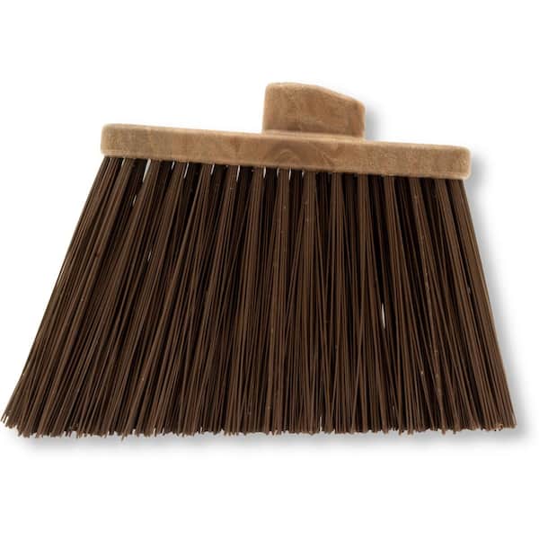 Unbranded Sparta 12 in. Brown Polypropylene Unflagged Upright Broom Head (12-Pack)