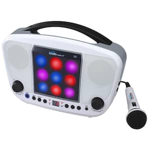 CD+G Karaoke Machine with LED Light Show